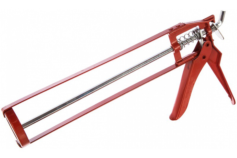 Пистолет скелетообразный д/герметиков с шестигран.штоком 310мл, шт