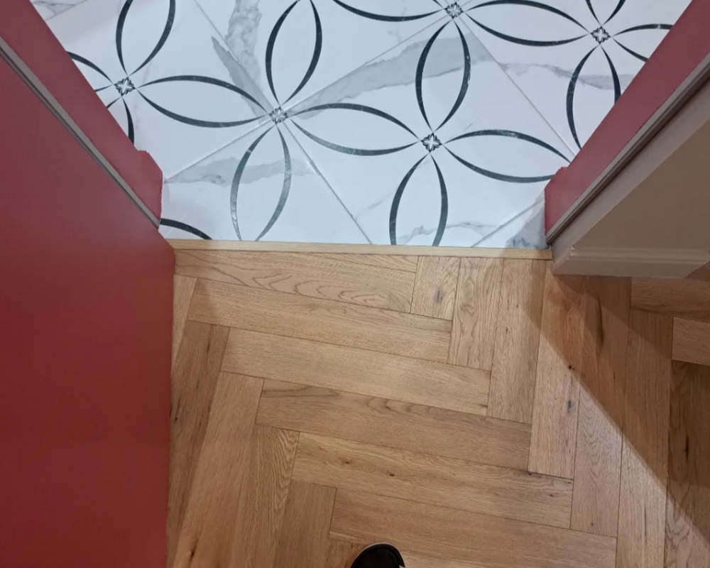 Порог одноуровневый ПС 11.2700.282 Дуб светлый